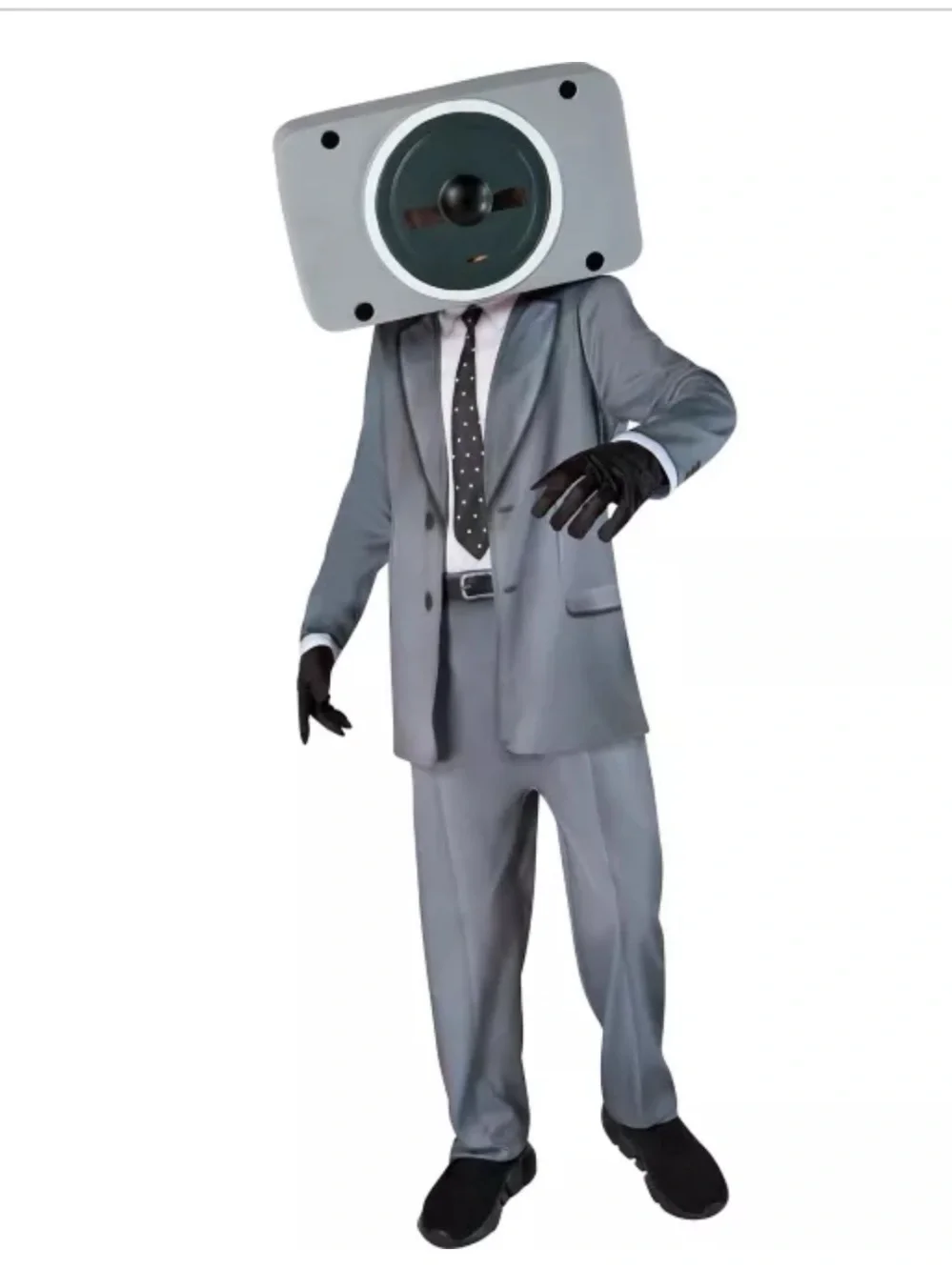 Kids Speakerman Halloween Costume size medium 7-8